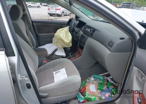 2007 Toyota Corolla Le из США, поврежденный, VIN 2T1BR32E17C786254